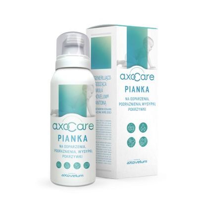 AxoCare Pianka na odparzenia, podrażnienia, wysypki, pokrzywki dla dzieci, 85 ml