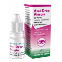 AZEL-DROP Alergia krople do oczu 6 ml