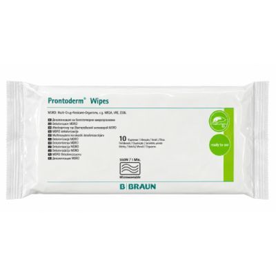 B.BRAUN Prontoderm Wipes Chusteczki, 10 szt.
