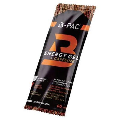 B-PAC Energy Gel + Caffeine smak mango 60 ml