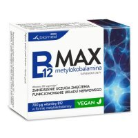 B12 Max Metylokobalamina, 60 tabl.