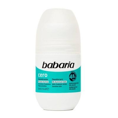 BABARIA Antyperspirant z aktywnym prebiotykiem bez aluminium i alkoholu 50 ml