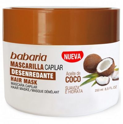 BABARIA Maska do włosów kokosowa 250 ml