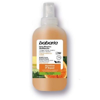 BABARIA Mgiełka bioaktywna wielofunkcyjna do włosów normalnych i suchych z pomarańczą i chia 150 ml