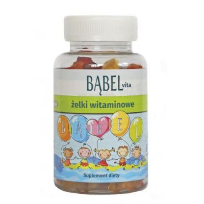 Bąbel Vita Żelki witaminowe dla dzieci, 60szt.