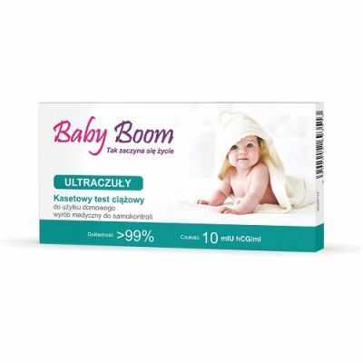 BABY BOOM Test ciążowy Ultraczuły kasetowy