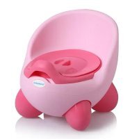 Babyhood Kew Kew Nocnik dziecięcy z wyjmowanym wkładem - różowy