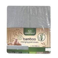 BabyMatex Pokrowiec na przewijak, szary (50x70cm), 2 szt.