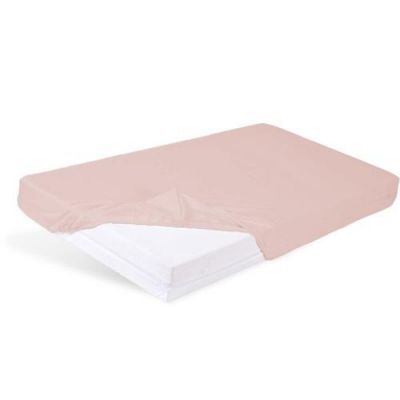 BabyMatex Prześcieradło BAMBOO z gumką 60x120cm RÓŻOWE