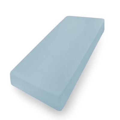 BabyMatex Prześcieradło jersey z gumką, niebieskie (60x120cm)