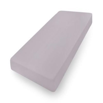 BabyMatex Prześcieradło jersey z gumką, szare (60x120cm)