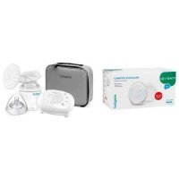BABYONO 970 Laktator elektryczny COMPACT, 1szt. + Wkładki laktacyjne COMFORT, 70 szt.