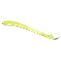 BABYONO Miękka łyżeczka silikonowa dla niemowląt BABY'S SMILE Zielona, 1szt.