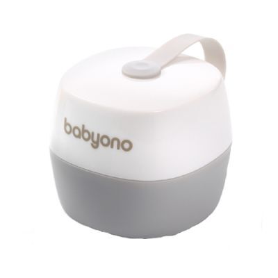 BABYONO NATURAL NURSING Pojemnik na smoczek biały, 1 sztuka