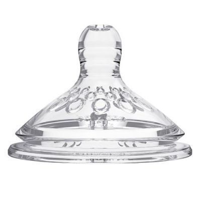 BabyOno Natural Nursing Smoczek antykolkowy do butelek, szybki, 1 szt.