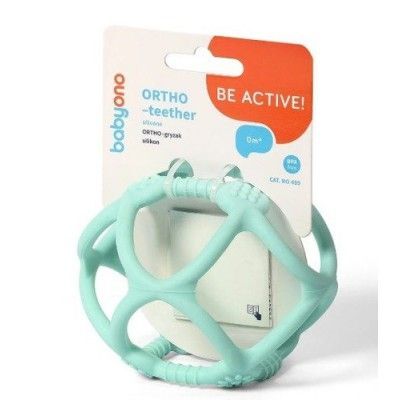 BabyOno Ortho gryzak turkusowy, 1 szt.