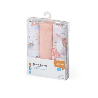 BabyOno Pieluszki muślinowe Super miękkie, 3szt. 348/11