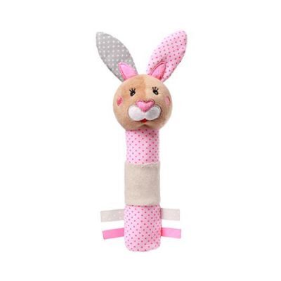 BABYONO Piszczek Bunny Julia różowy 621 - 1szt.