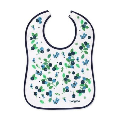 BABYONO Śliniak frotte Jagoda 9m+ - 1sztuka