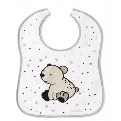 BABYONO Śliniak frotte MIŚ 9m+, 1 szt.