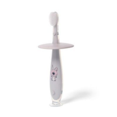 BABYONO Szczoteczka do zębów szary 12m+