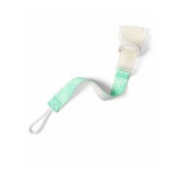 BABYONO Tasiemka do smoczka z klipsem 712 miętowy