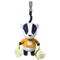 BabyOno Zabawka edukacyjna - zawieszka do wózka Badger Edmund, 1szt.