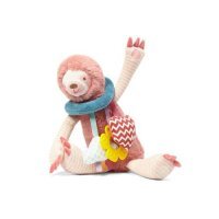 BABYONO Zabawka edukacyjna - zawieszka do wózka SLOTH LENNY