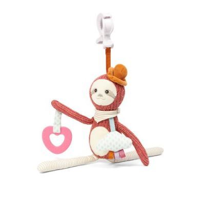 BABYONO Zabawka edukacyjna - zawieszka do wózka SLOTH LEON 1442