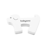 BABYONO Zabezpieczenie do mebli i drzwi biały pies (958)