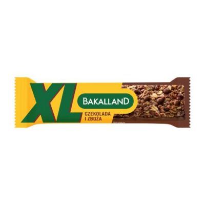 Bakalland Baton zbożowy XL czekolada i zboża, 55 g