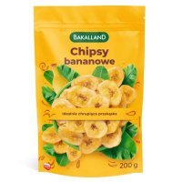 BAKALLAND Chipsy bananowe, 200g