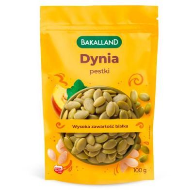 Bakalland Pestki dyni łuskane, 100 g