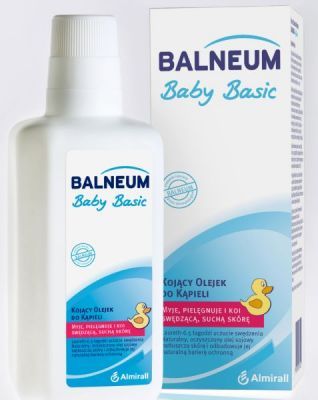 BALNEUM BABY BASIC kojący olejek do kąpieli 500 ml