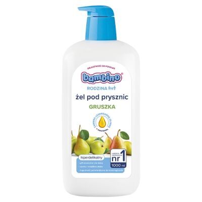 Bambino Rodzina Żel pod prysznic o zapachu gruszki, 1000 ml