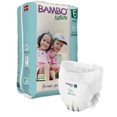 BAMBO Nature PANTS 6 (XXL 18+kg) Pieluszki, 18szt.