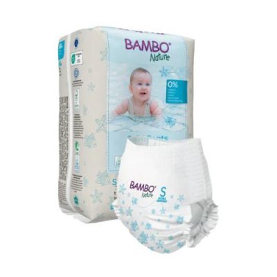 BAMBO Nature Pieluszki do pływania rozmiar S 7-12 kg, 12 szt.