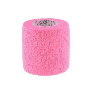 Bandaż samoprzylepny kohezyjny lateksowy róż 5cm x 4.5m, 1 sztuka