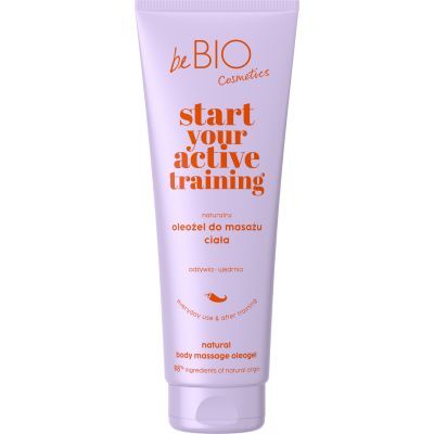 BE BIO EWA CHODAKOWSKA Start Your Active Training Naturalny oleożel do masażu ciała, 250ml