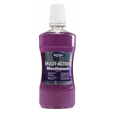 BEAUTY FORMULAS Active Oral Care 6w1 Multi-Action Płyn do płukania ust, 500ml