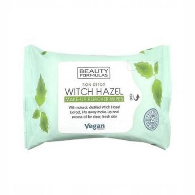 BEAUTY FORMULAS Chusteczki do demakijażu, 25szt.