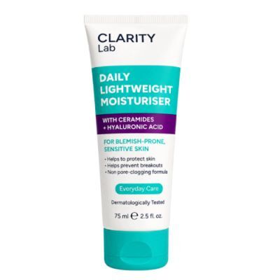 Beauty Formulas Clarity Lab Lekki krem nawilżający do twarzy, 75 ml