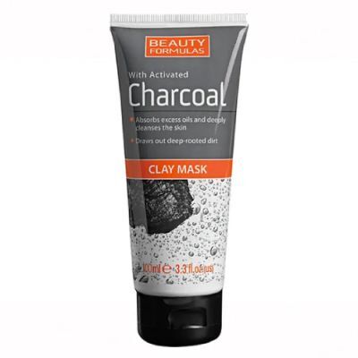 BEAUTY FORMULAS DETOKS Maska glinkowa z Aktywnym Węglem 100 ml