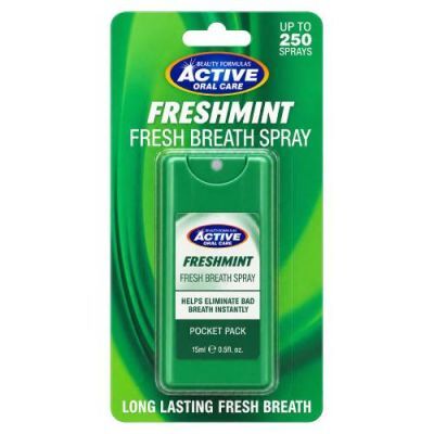 Beauty Formulas  Fresh Mint Odświeżacz do ust kieszonkowy, 15 ml