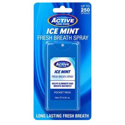 Beauty Formulas Ice Mint Odświeżacz do ust kieszonkowy, 15 ml