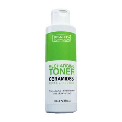 Beauty Formulas Recharging Toner Ceramides Regenerujący tonik z ceramidami, 150 ml