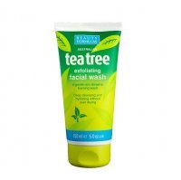 BEAUTY FORMULAS TEA TREE Złuszczający żel do mycia twarzy 150 ml