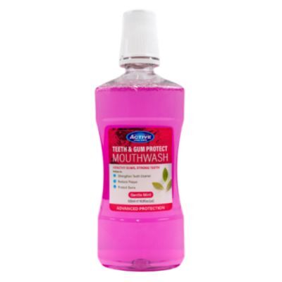 Beauty Formulas Teeth & Gum Protect Płyn do płukania jamy ustnej, 500 ml