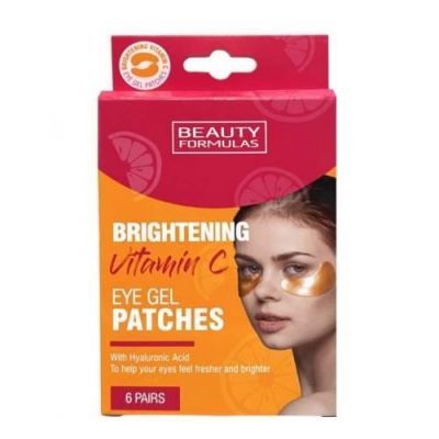 BEAUTY FORMULAS Żelowe płatki pod oczy z witaminą C, 6 sztuk