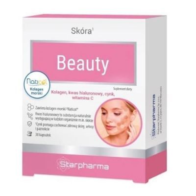 Beauty skóra, 30kaps. STARPHARMA  KRÓTKA DATA 28.02.2025